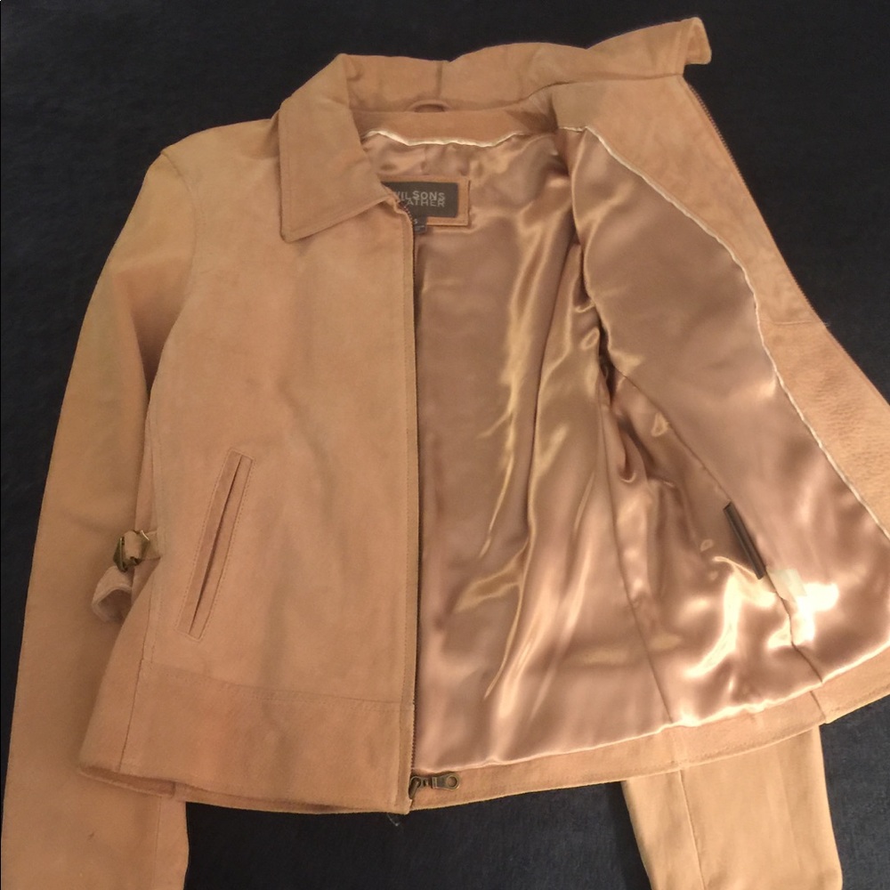 Pink Suede Jacket